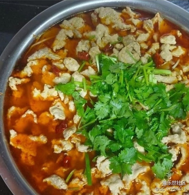 【知味春趣】水煮肉片