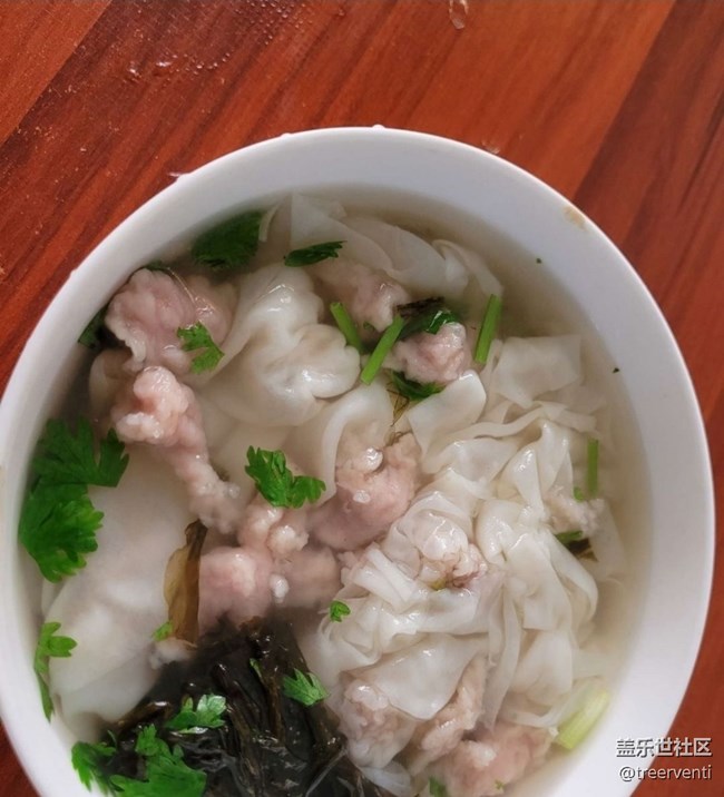 【尝鲜正当食】馄饨瘦肉丸