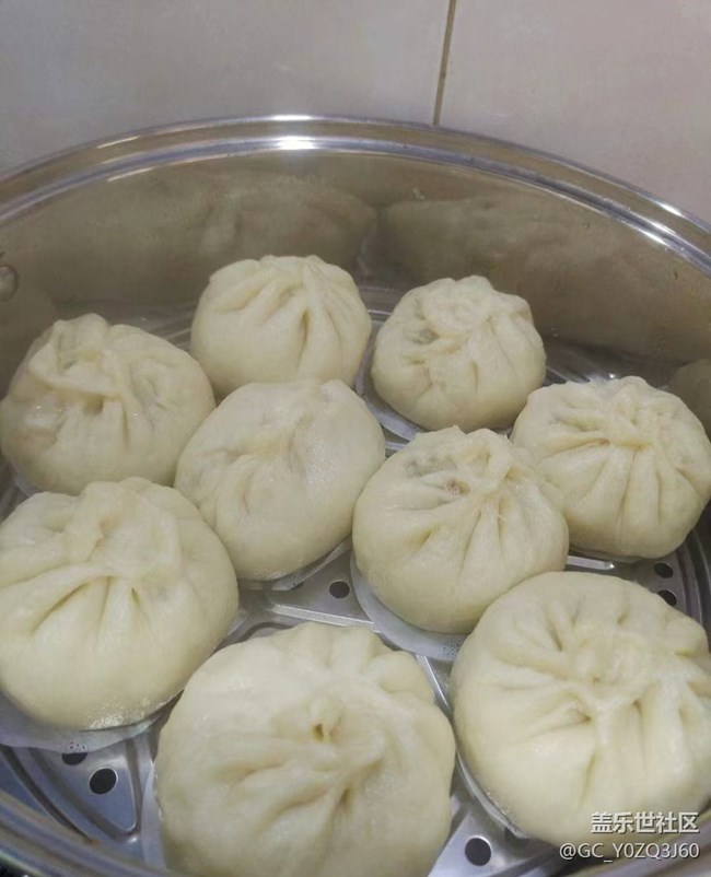 【春色可餐】槐花包子