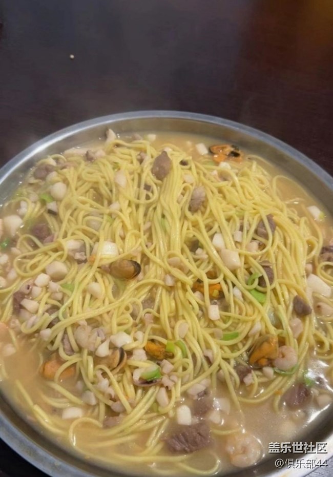 【春色可餐】海鲜面