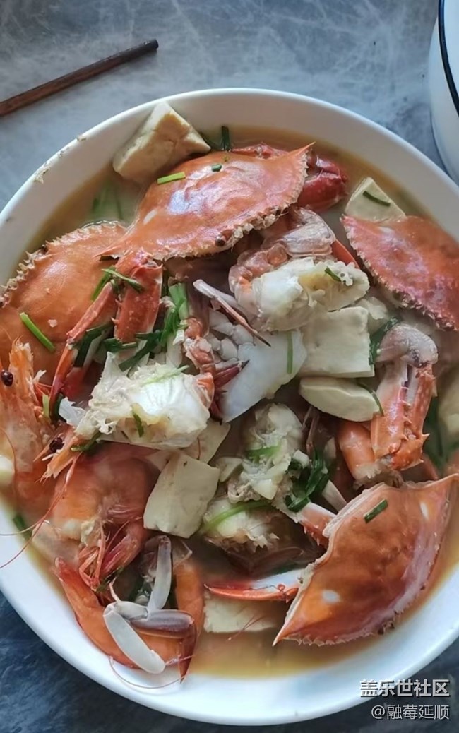 【春色可餐】螃蟹豆腐