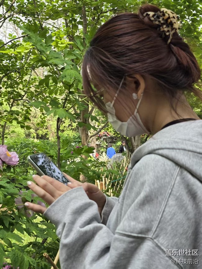 【拈花拾趣】美女与鲜花也可兼得