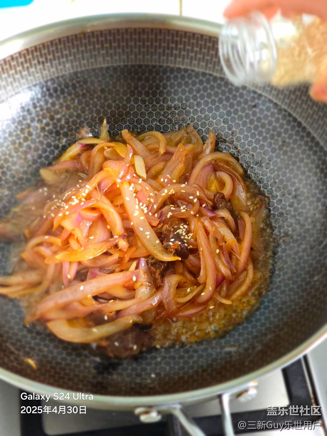 【我自己做的美食】洋葱牛肉