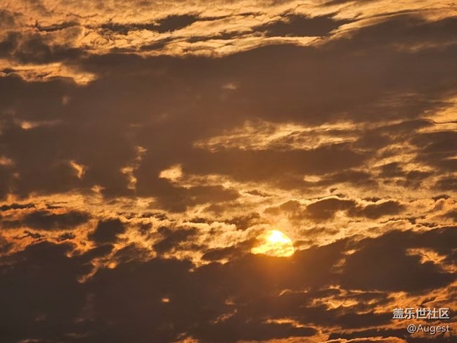 【我的三星伴游江湖】用手机定格夕阳