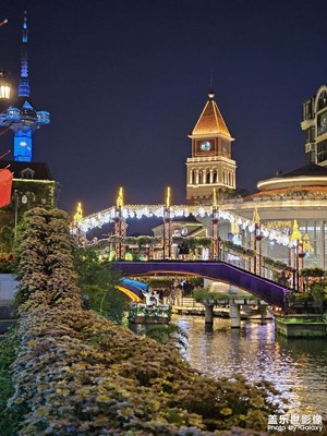 【漫旅拾光】+夜晚的欧风花街