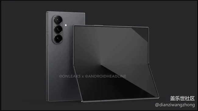 CAD 照片显示 Galaxy Z Fold 7 非常纤薄，Z Flip 7 优先考虑电池升级