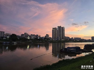 六一节河边散步随手拍