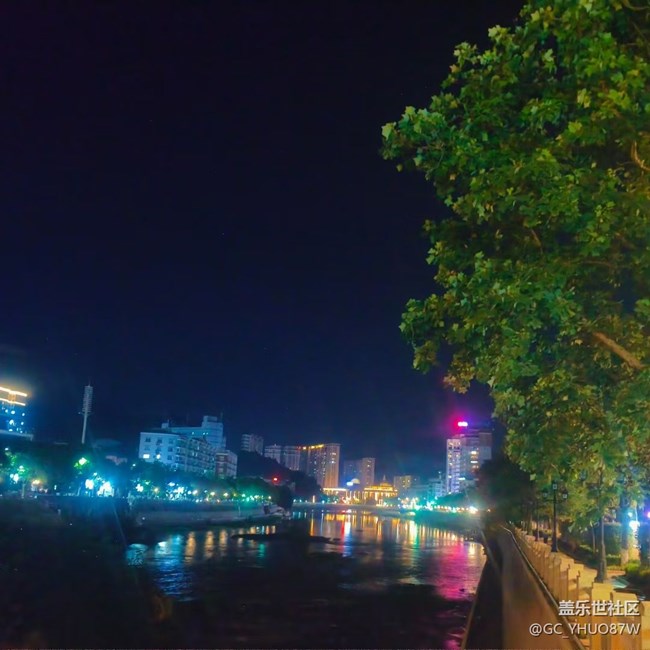 【鹏城夜景】小城夜景