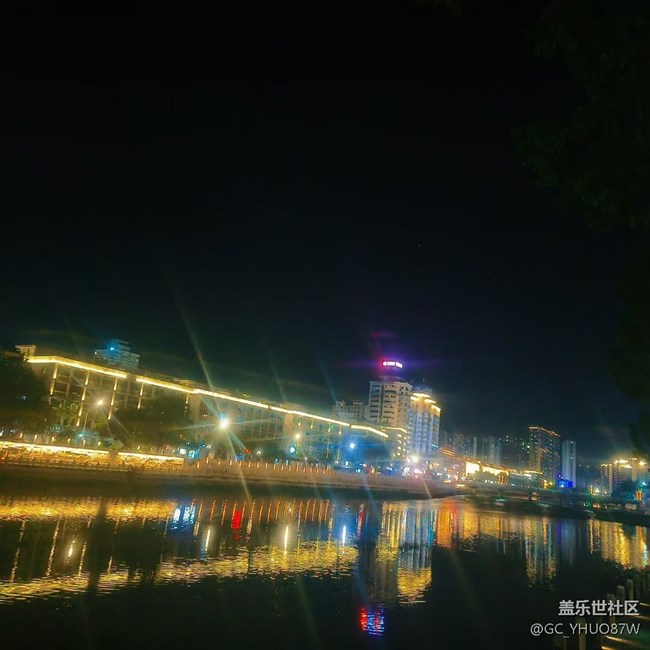 【鹏城夜景】小城夜景