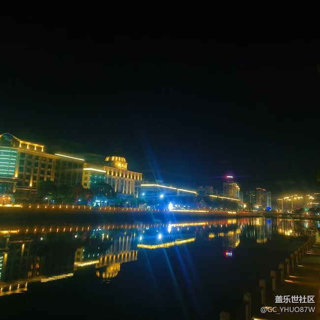 【鹏城夜景】小城夜景