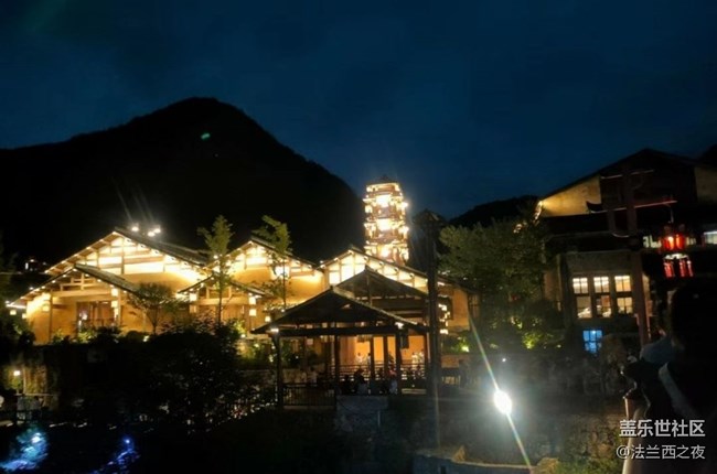 【鹏城夜景】望仙谷夜景