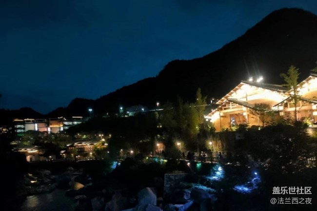 【鹏城夜景】望仙谷夜景