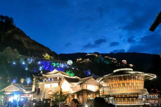 【鹏城夜景】望仙谷夜景