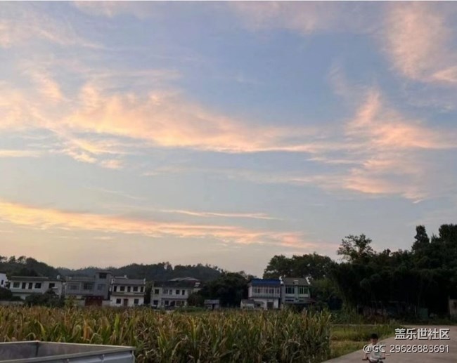 【浪漫盛夏季】傍晚好风景