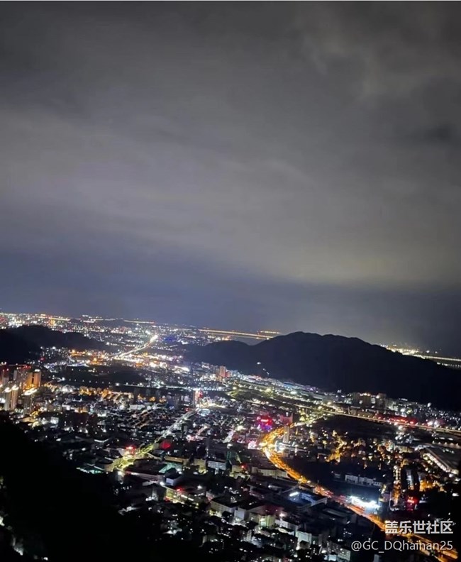 【鹏城夜景】俯瞰夜景