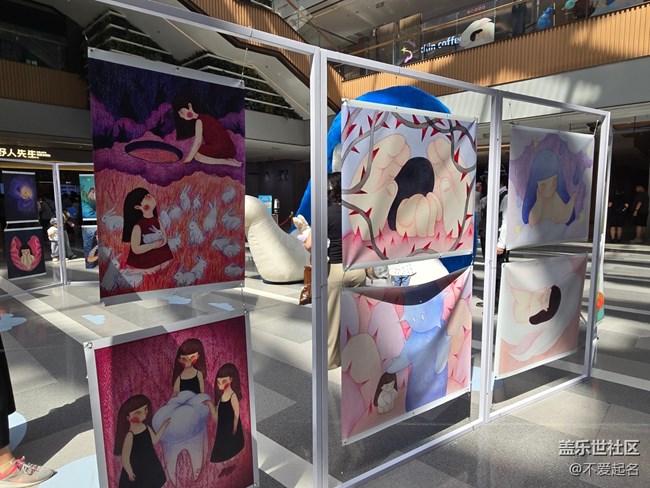 【 粽夏童趣】发呆的小女孩绘画展览
