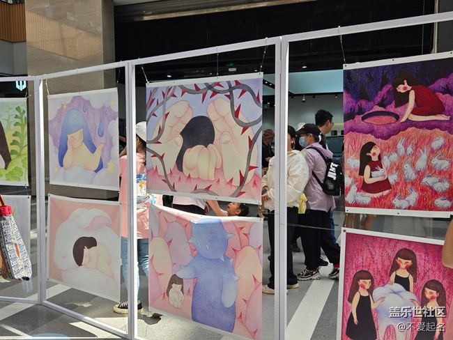 【 粽夏童趣】发呆的小女孩绘画展览