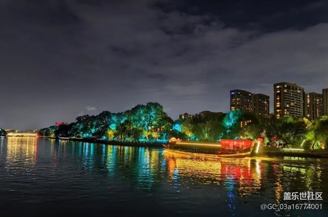 【鹏城夜景】夜逛运河