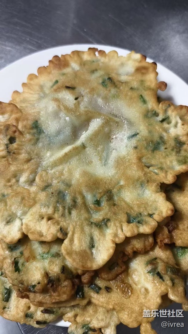 【消暑风味集】葱油饼
