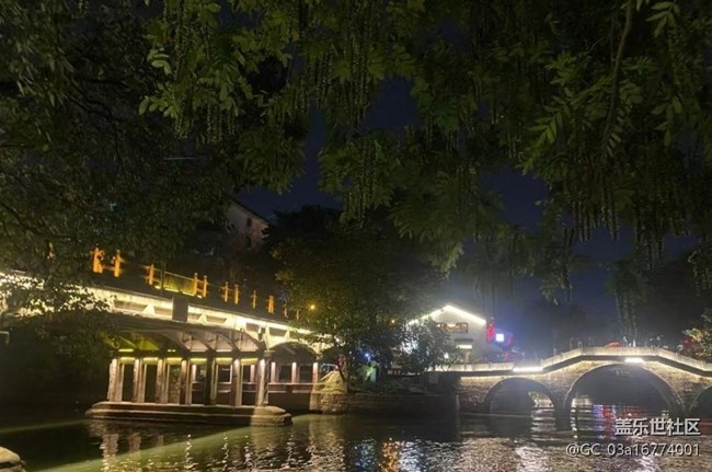 【鹏城夜景】夜逛运河
