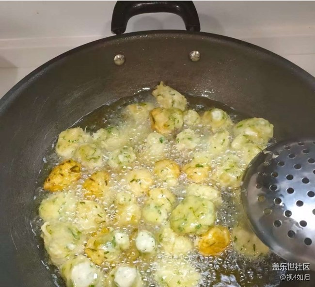 【消暑风味集】油炸丸子