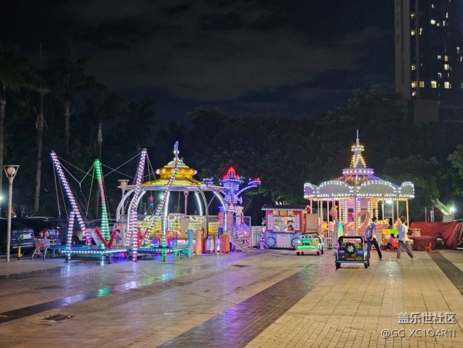 【鹏城夜景】小区的夜