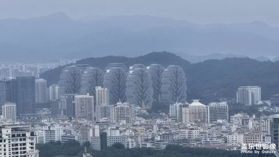 夜景三亚