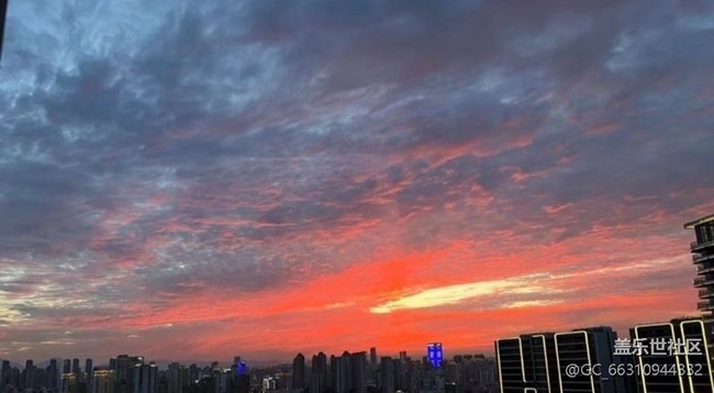 【雨过天晴】朝霞晚霞