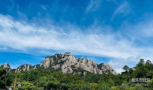 【雨过天晴】夏季爬山