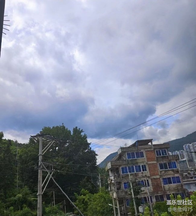 【雨过天晴】下雨了