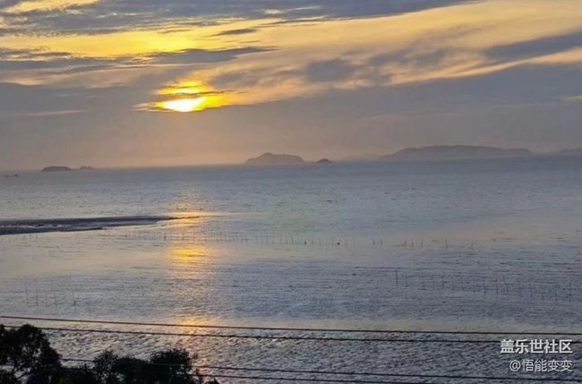 【雨过天晴】夕阳