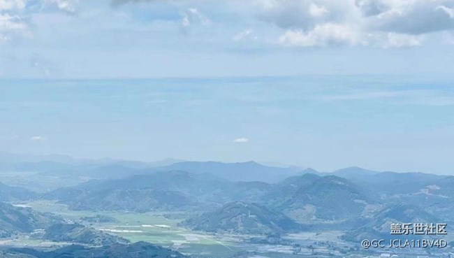 【雨过天晴】夏季爬山