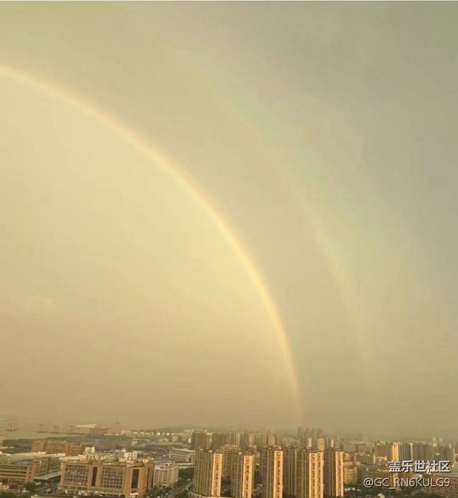 【雨过天晴】雨后彩虹