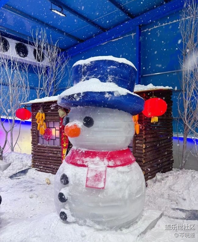 【避暑圣地】人造雪场