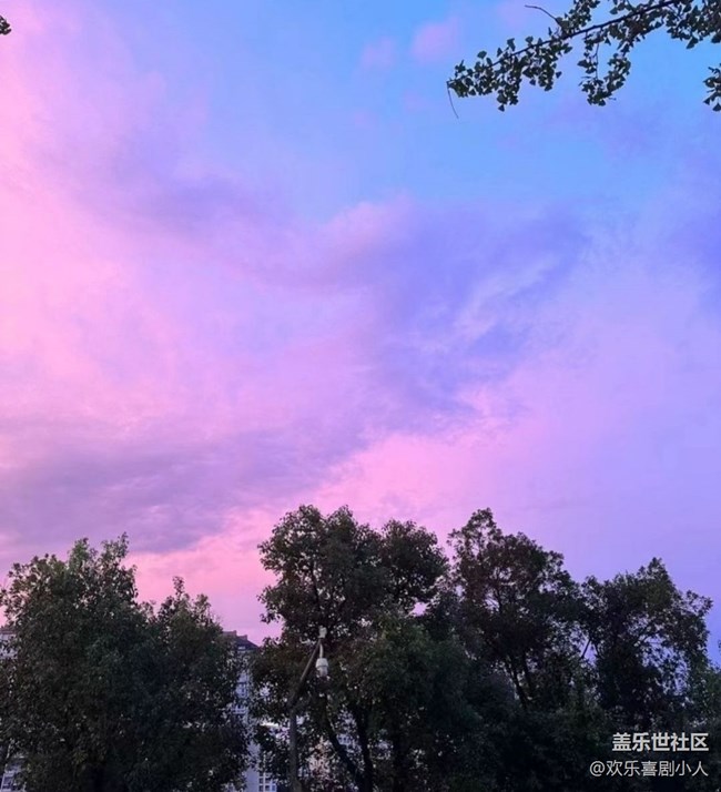 【雨过天晴】粉色天空