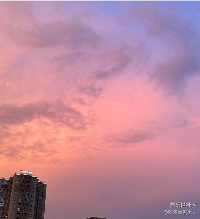 【雨过天晴】粉色天空