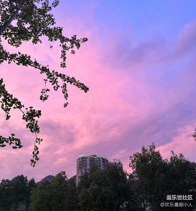 【雨过天晴】粉色天空