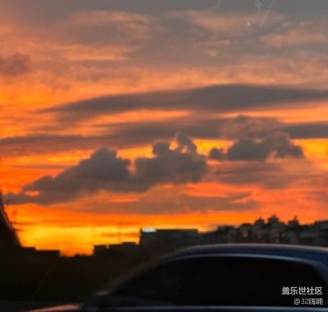 【雨过天晴】下班路上