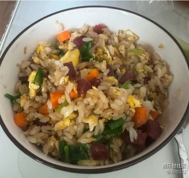 【食在当夏】腊肠炒饭