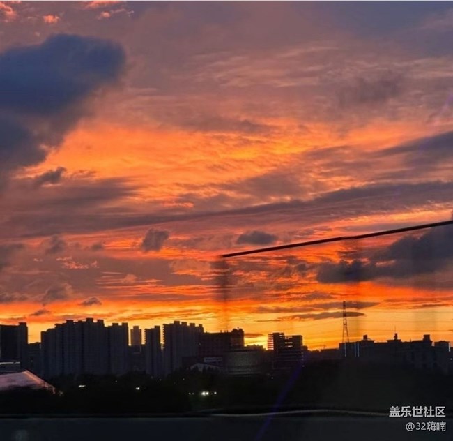 【雨过天晴】下班路上