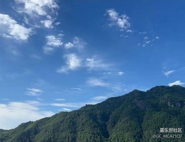 【光影之约】山里美景