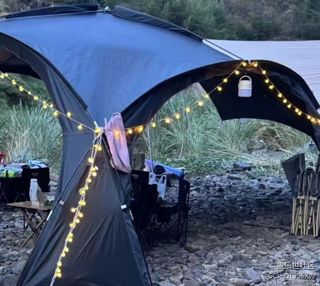 【光影之约】河边露营