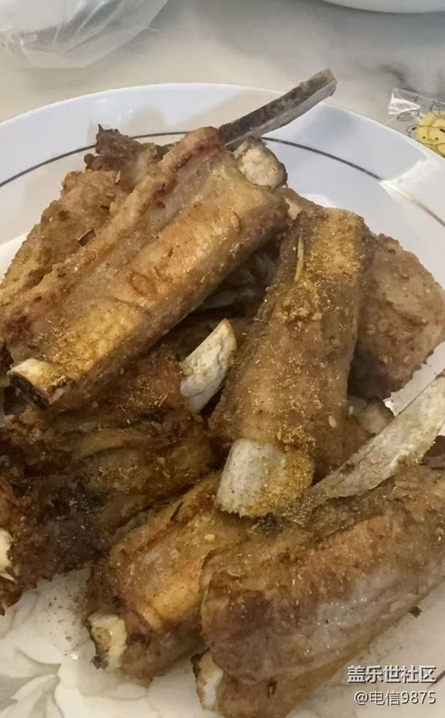 【即食满足】烤排骨