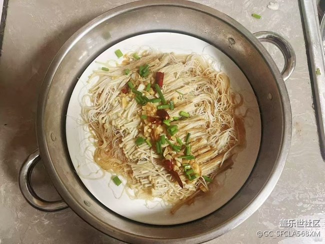 【即食满足】蒜蓉金针菇