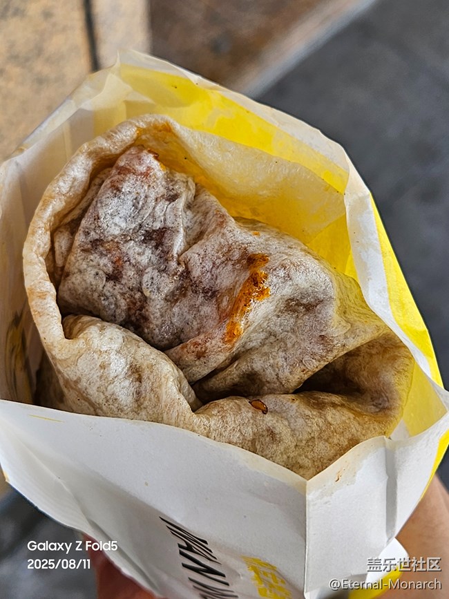 【即食满足】山东卤肉卷饼