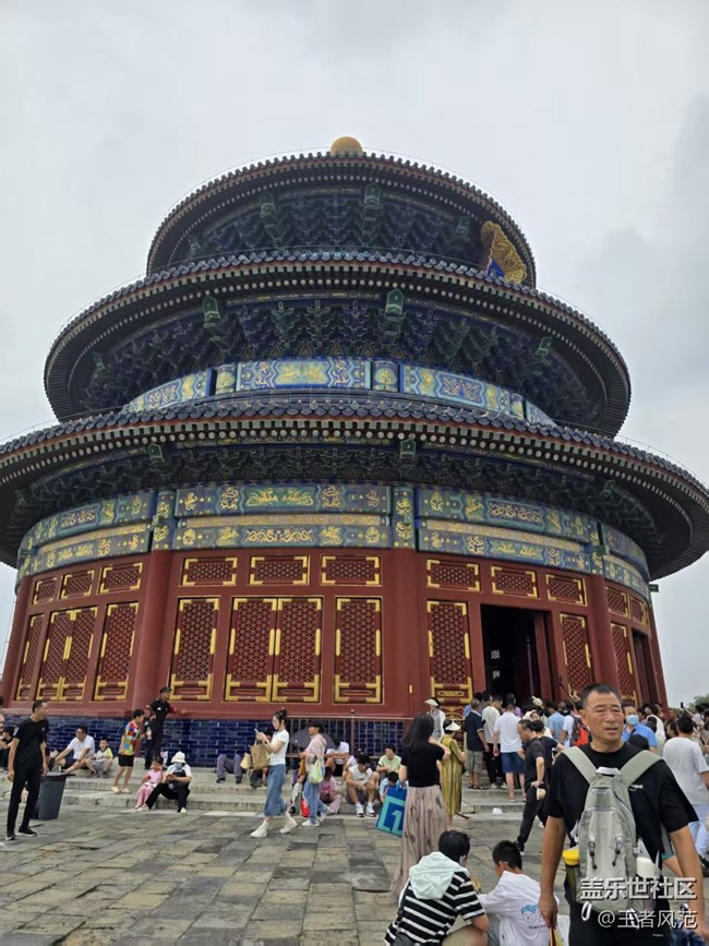 【立秋相簿】秋雨中的天坛