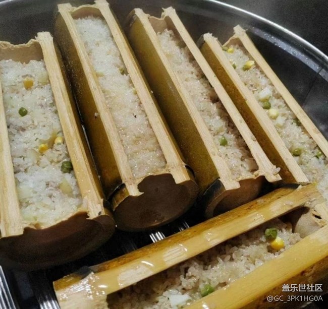 【宴坐秋庭】竹筒饭