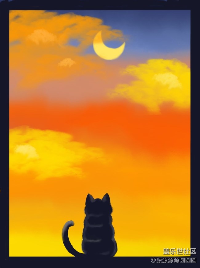 落日小猫