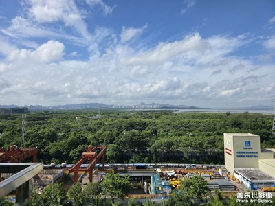 深圳河对面天水围