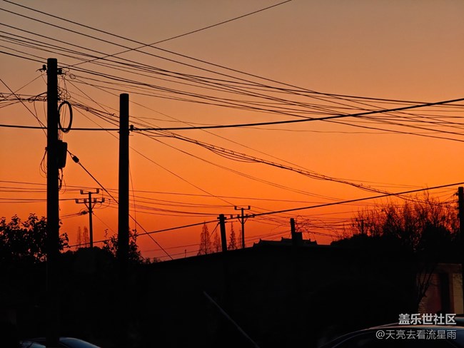 【定格日落光辉】乡村落日